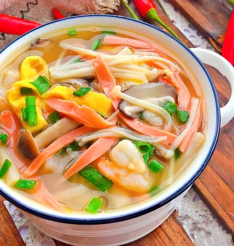 Mixed Mushroom Soup