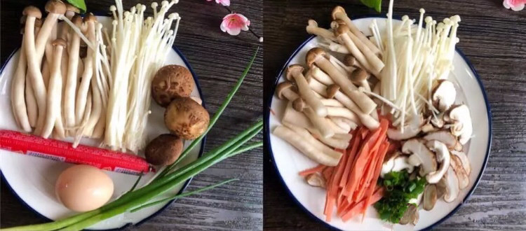 Steps for making Mixed Mushroom Soup