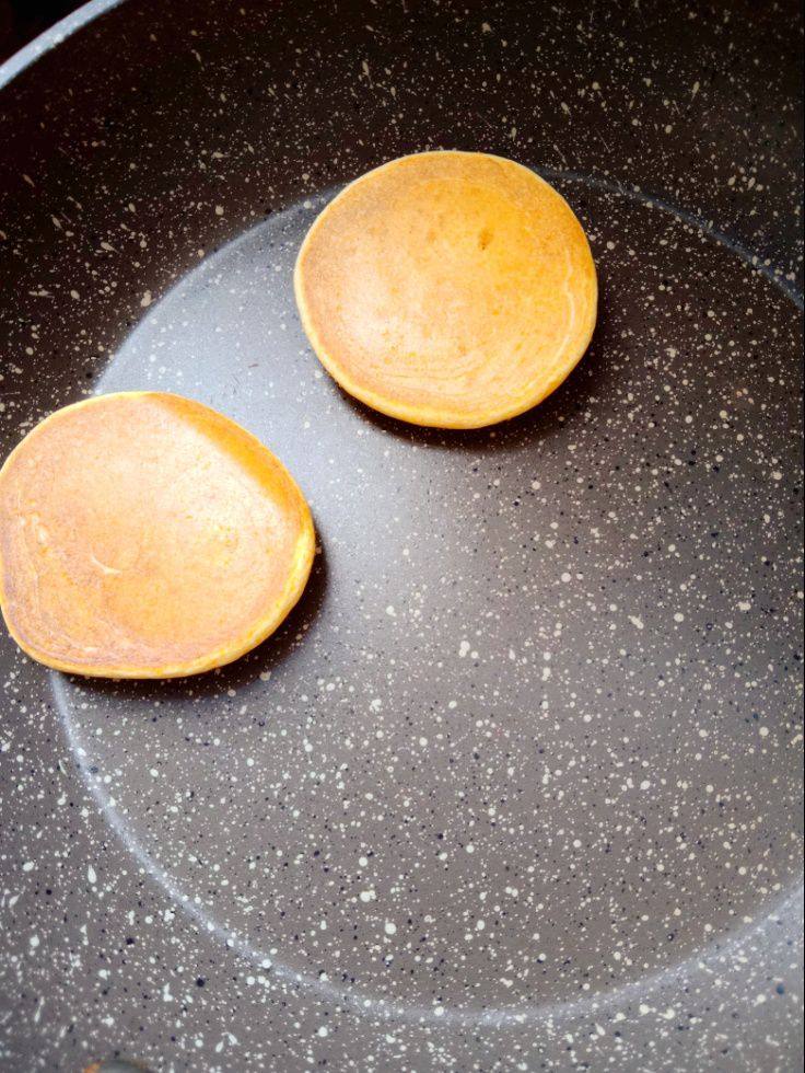 Steps for Making Pumpkin Pancakes