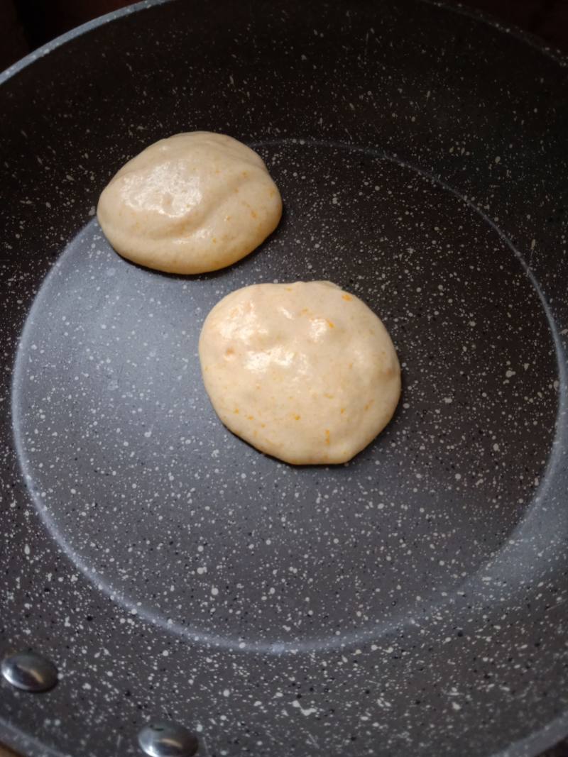 Steps for Making Pumpkin Pancakes