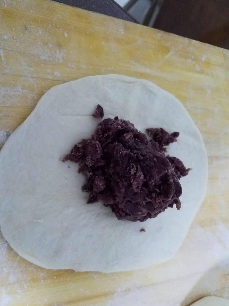 Steps for making Red Bean Bread