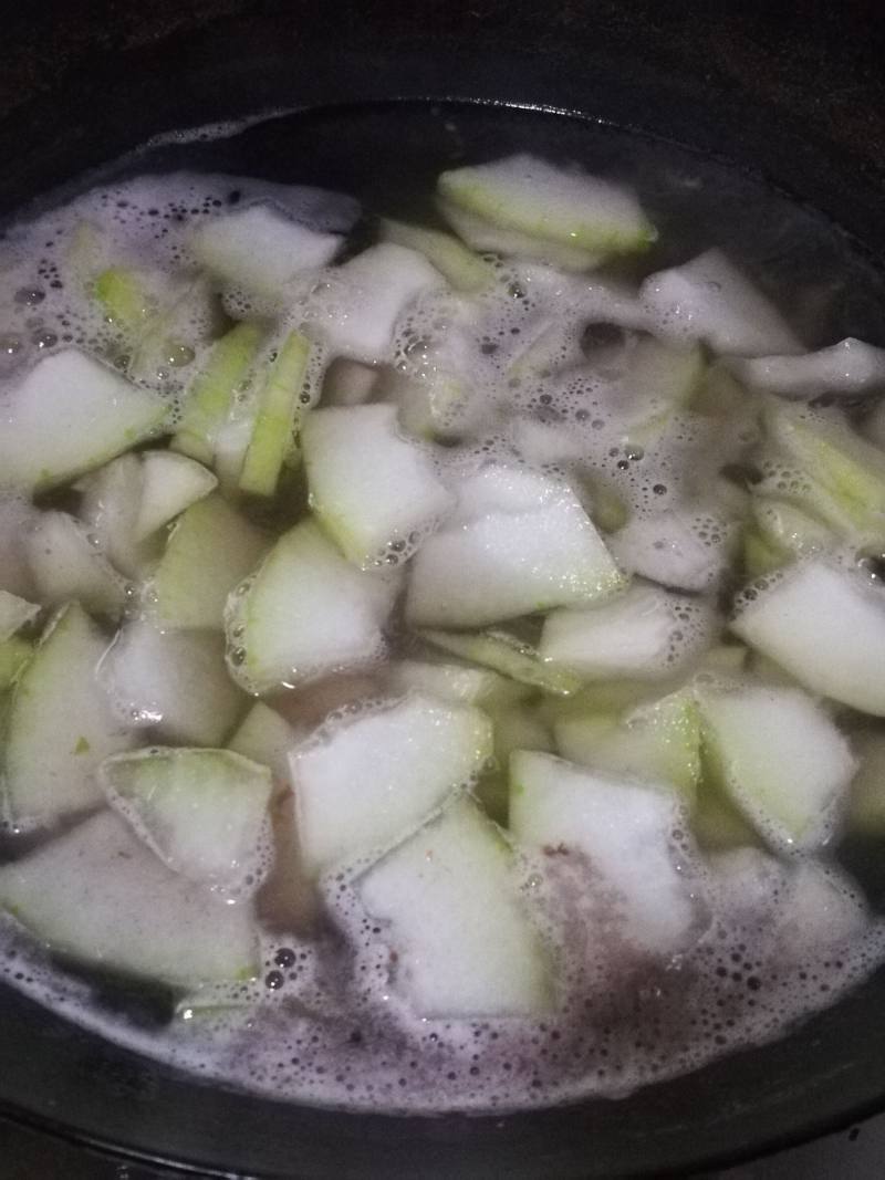 Steps for Making Shrimp and Winter Melon Soup