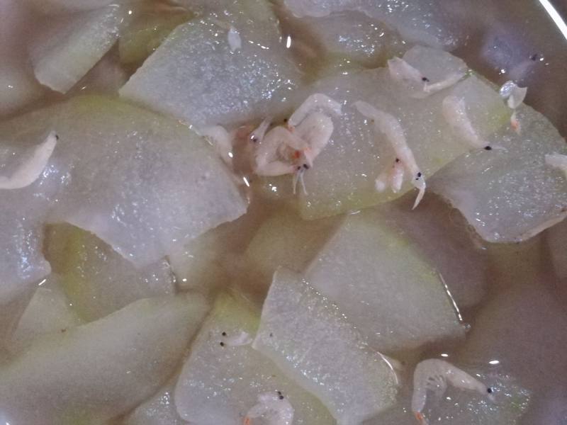 Steps for Making Shrimp and Winter Melon Soup