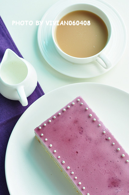 Purple Sweet Potato Mousse