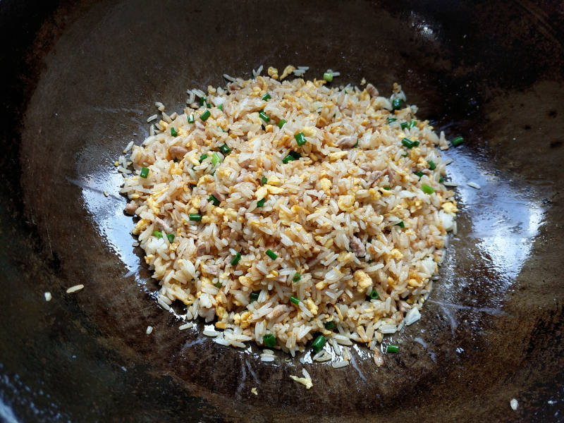 Steps to Make Radish Dry Egg Fried Rice