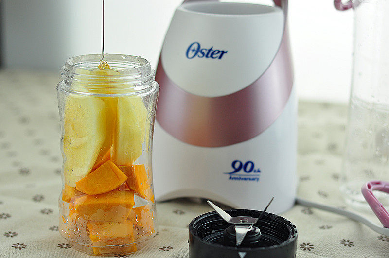 [Oster Goddess Recipe] 7-Day Skincare Series: Pumpkin Apple Juice Preparation Steps