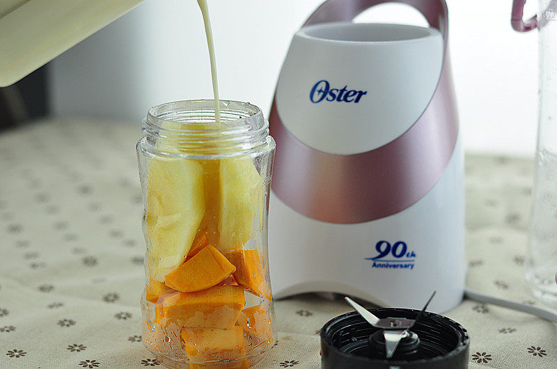 [Oster Goddess Recipe] 7-Day Skincare Series: Pumpkin Apple Juice Preparation Steps