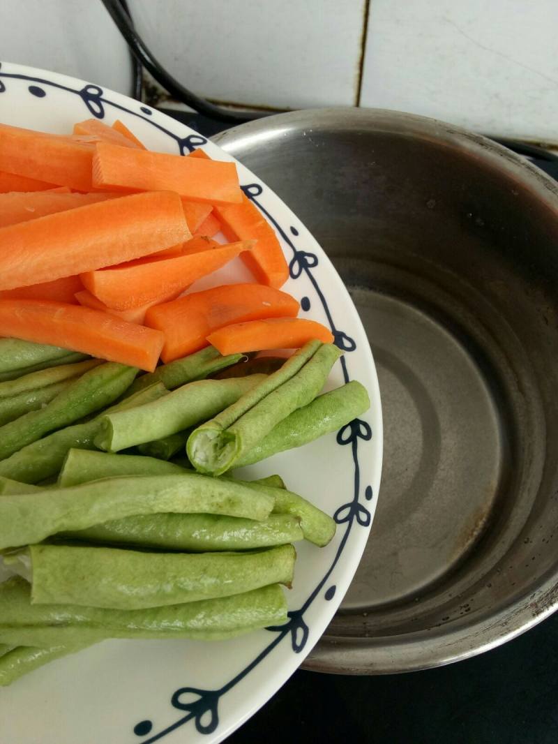 Dry Pot Mixed Vegetables Cooking Steps