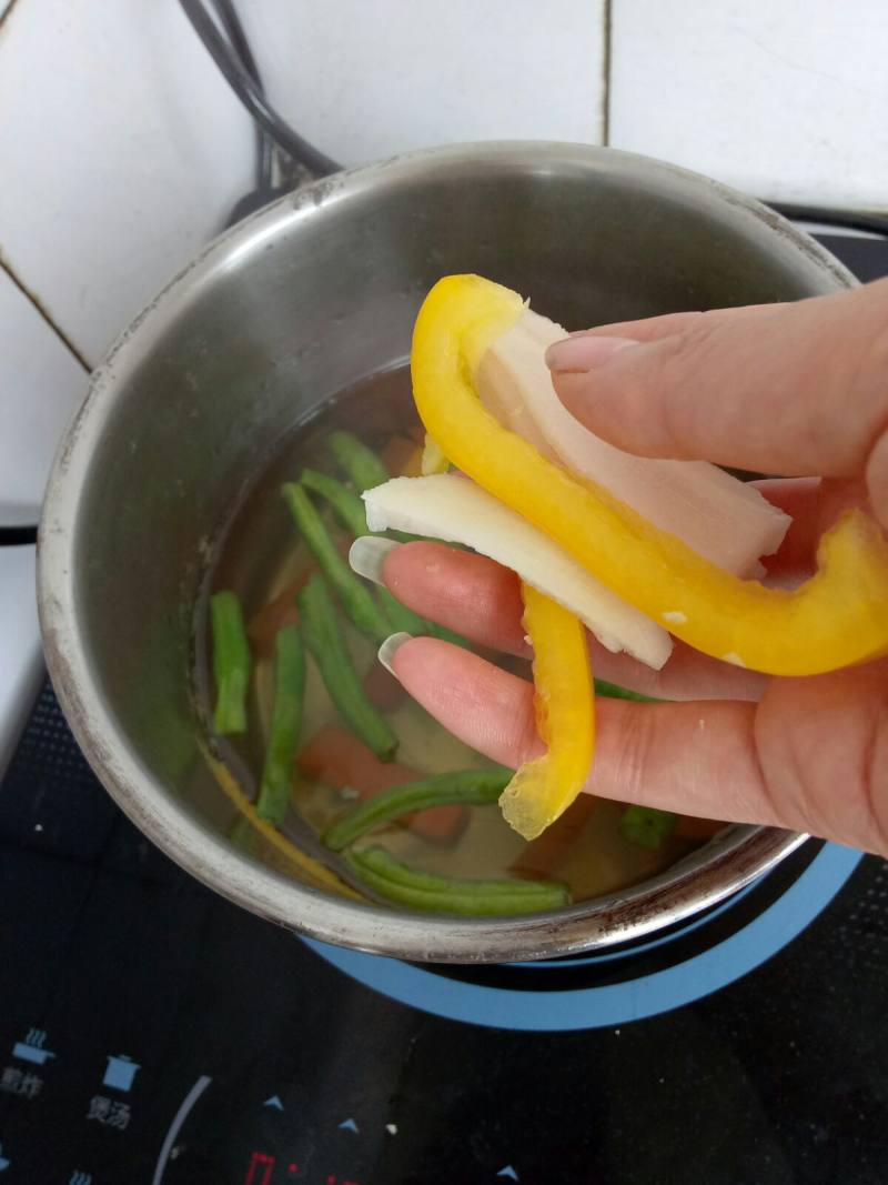 Dry Pot Mixed Vegetables Cooking Steps