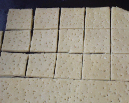 Peanut Soda Biscuits Making Steps