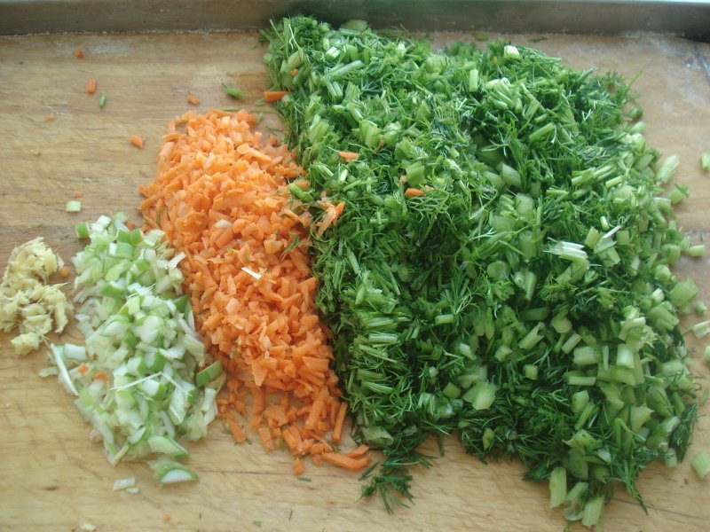 Steps for Making Pork and Fennel Buns