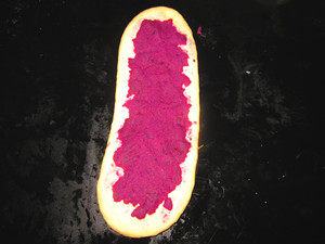 Steps for making 17-Hour Purple Sweet Potato Loaf