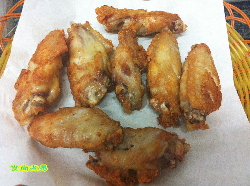 Steps for Making Crispy Fried Chicken Wings