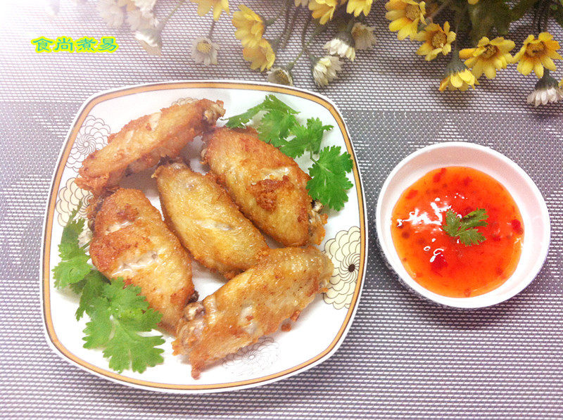 Steps for Making Crispy Fried Chicken Wings