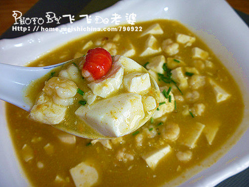 Delicious and Reasonable - Salted Egg Yolk Shrimp Tofu