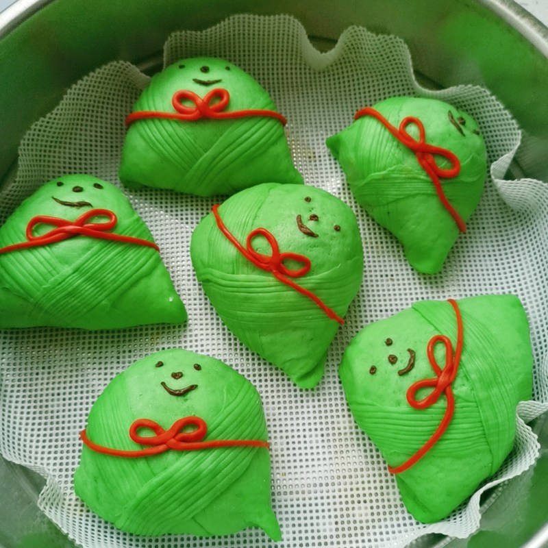 Zongzi Cartoon Buns Making Steps