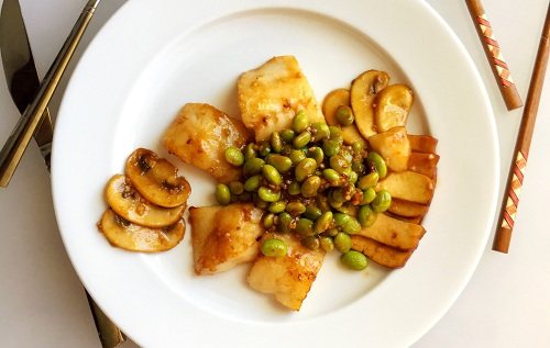 Pan-Fried Fish Fillet with a Fusion Twist