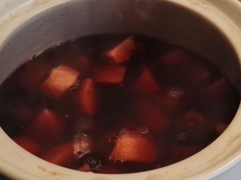 Versatile Dessert [Winter Edition] Detox and Slimming Red Bean Sweet Potato Soup Preparation Steps