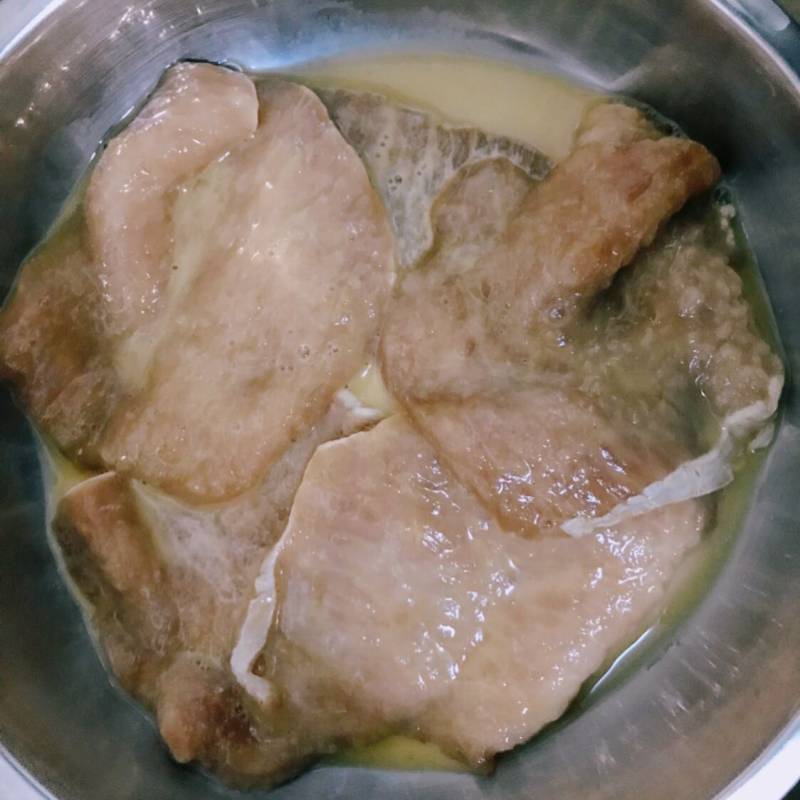 Steps for Making Pan-fried Pork Chop