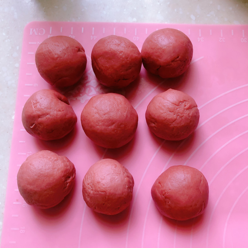 Steps for Making Sakura Pastry