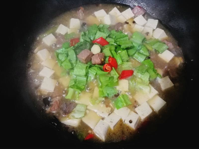 Steps for Cooking Beef Stewed Tofu