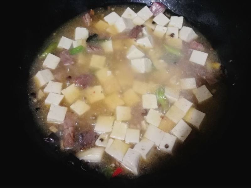 Steps for Cooking Beef Stewed Tofu