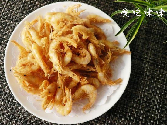 Soft Fried White Shrimp