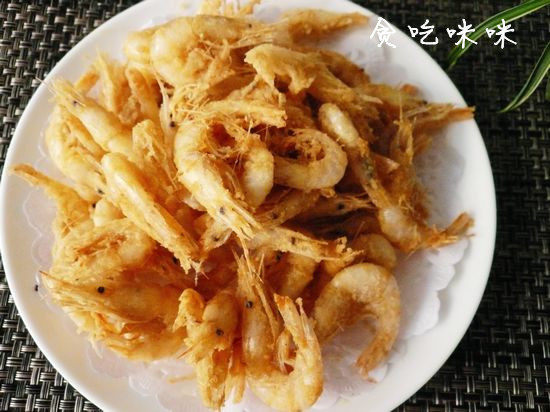 Steps for Making Soft Fried White Shrimp