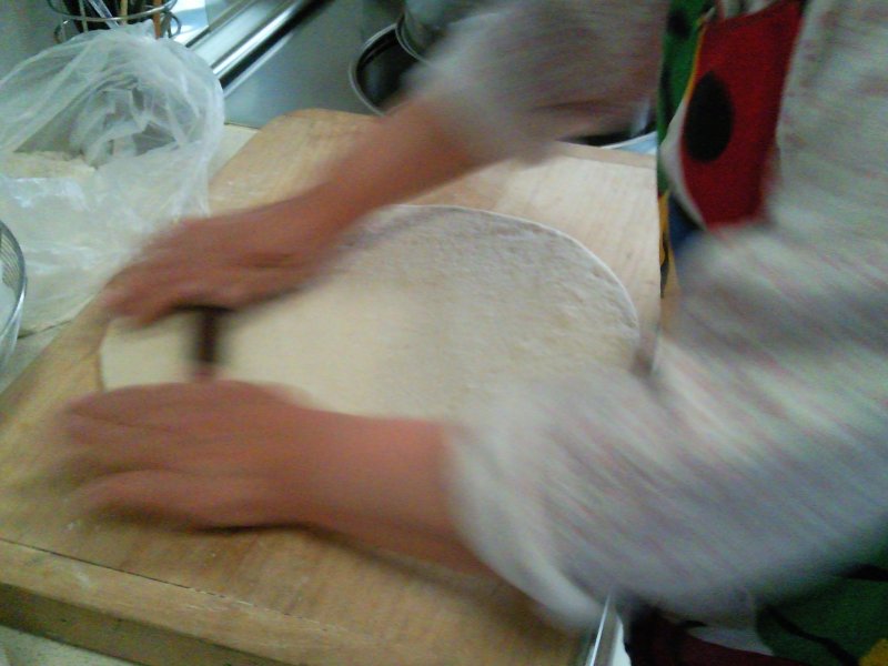 Steps for Making Fragrant Little Flower Rolls