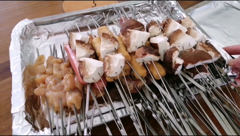 Assorted BBQ Skewers Step by Step