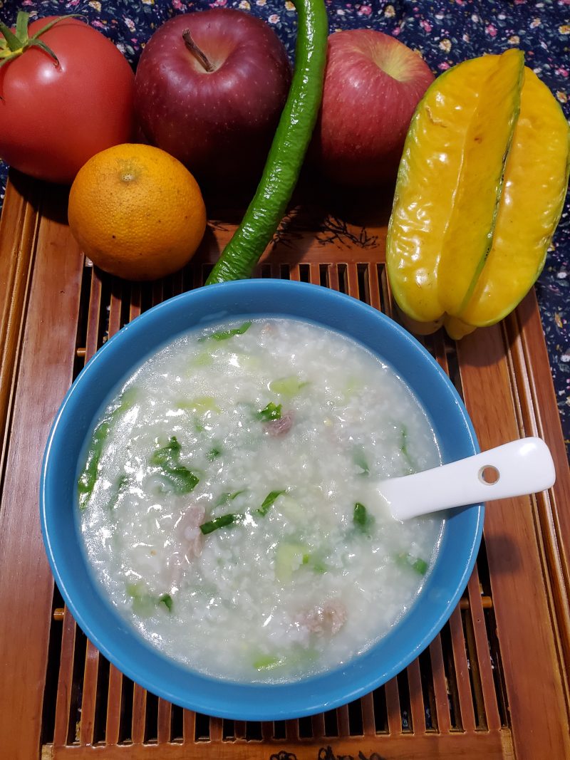 Steps for Making Lean Pork Congee