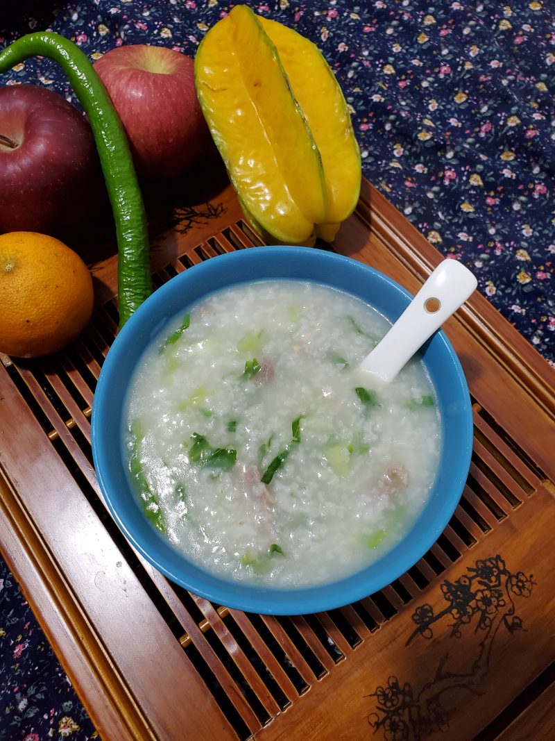 Steps for Making Lean Pork Congee