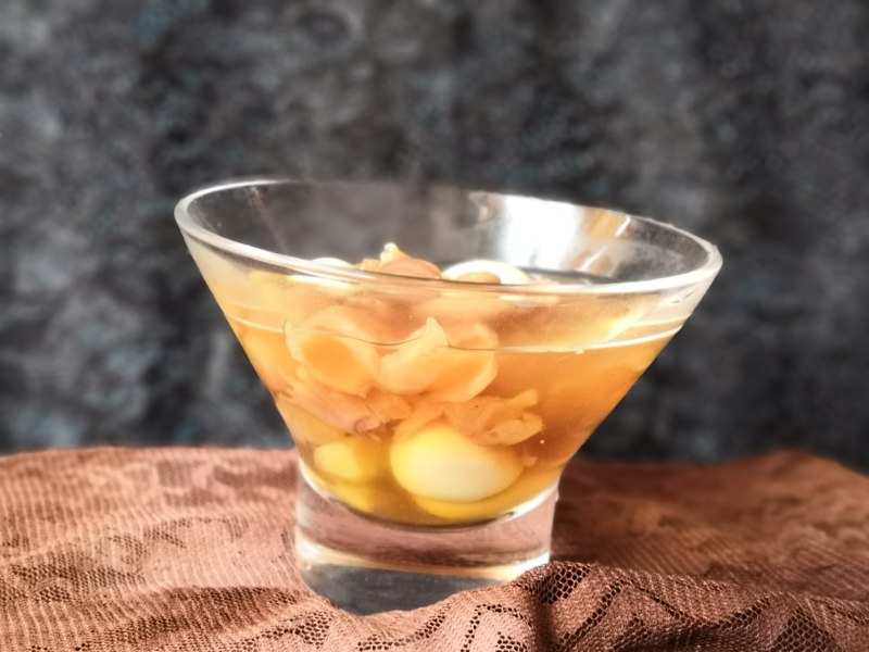 Longan Quail Egg Brown Sugar Ginger Tea