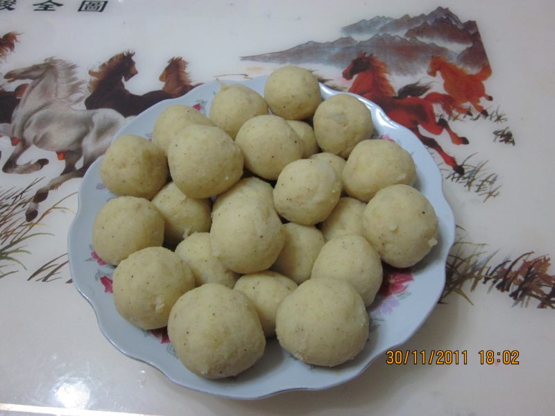 Steps for Cooking Potato Balls