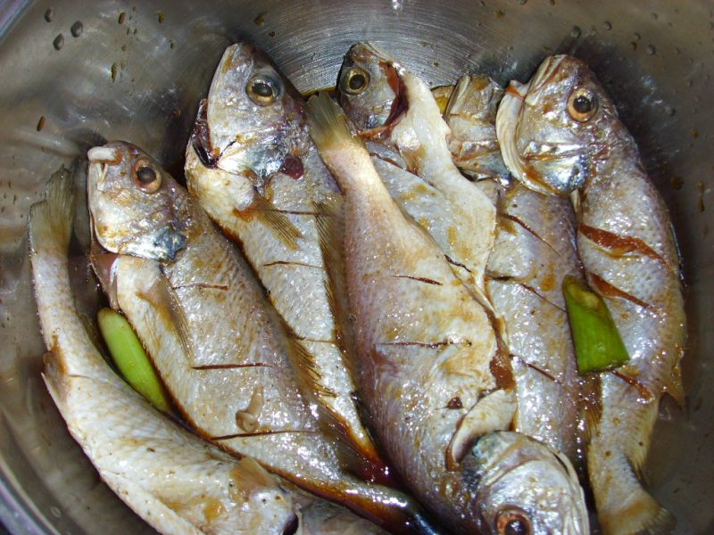 Crispy Yellow Croaker Fish~(I Love Summer and Winter) Cooking Steps