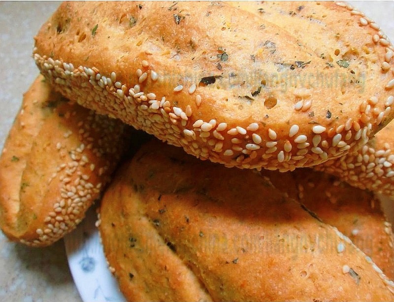 Vegan Soy Milk Tomato Sesame Bread