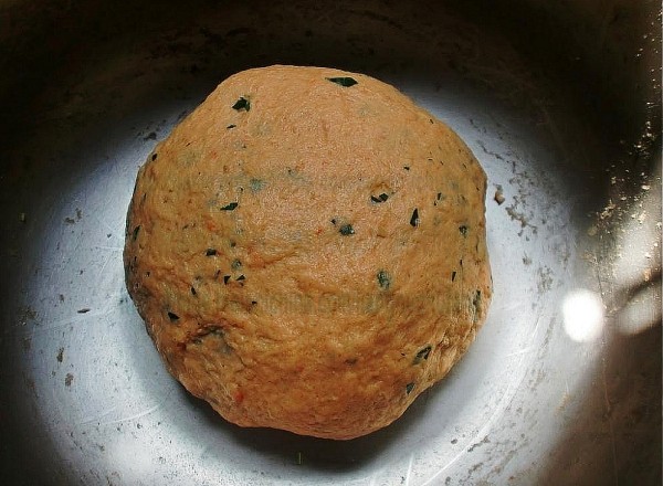 Steps for Making Vegan Soy Milk Tomato Sesame Bread