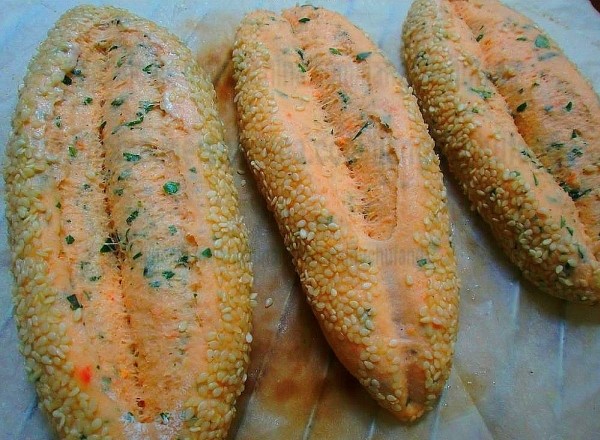 Steps for Making Vegan Soy Milk Tomato Sesame Bread