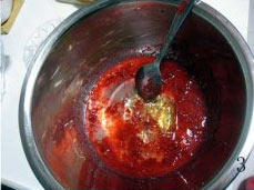 Cherry Mousse Making Steps