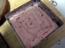 Cherry Mousse Making Steps