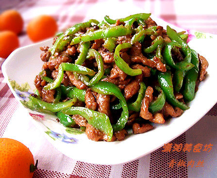 Green Pepper Shredded Pork