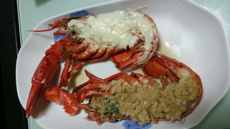 Garlic Cheese Lobster