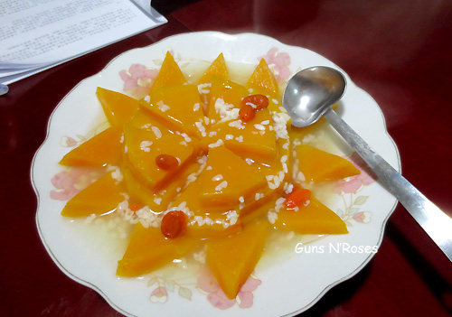 Pumpkin with Fermented Rice