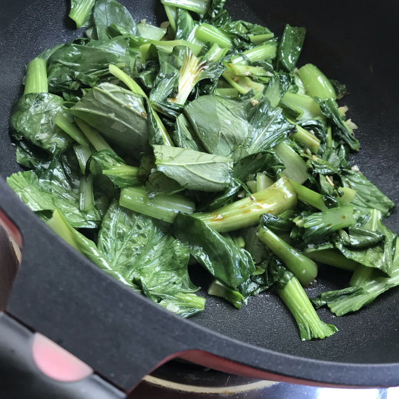 Garlic Stir-Fried Vegetables Preparation Steps