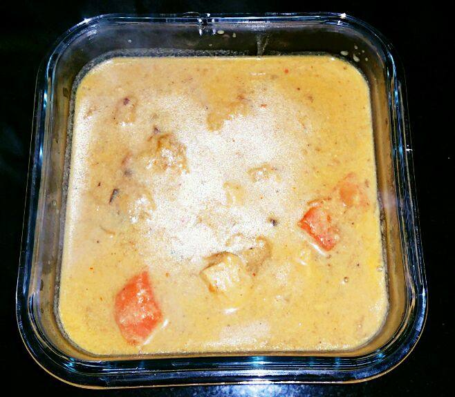 Steps to Make Puff Pastry Curry Chicken Soup