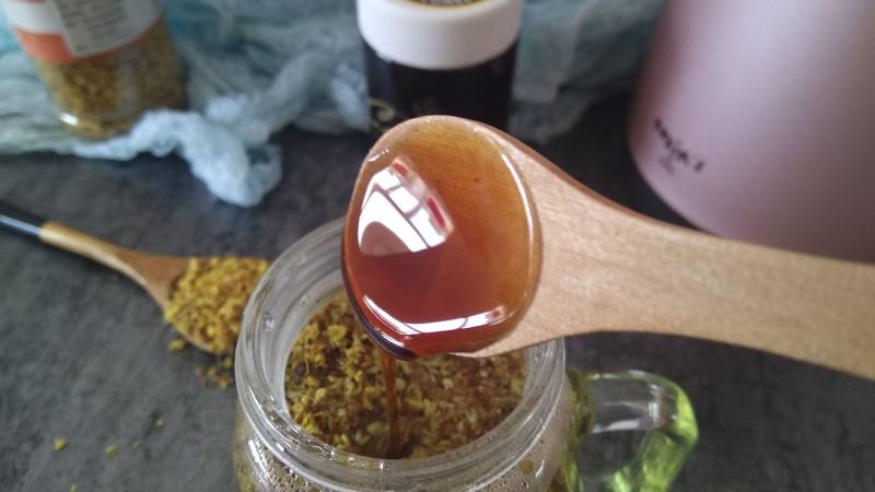 Steps for Making Honey Osmanthus Tea