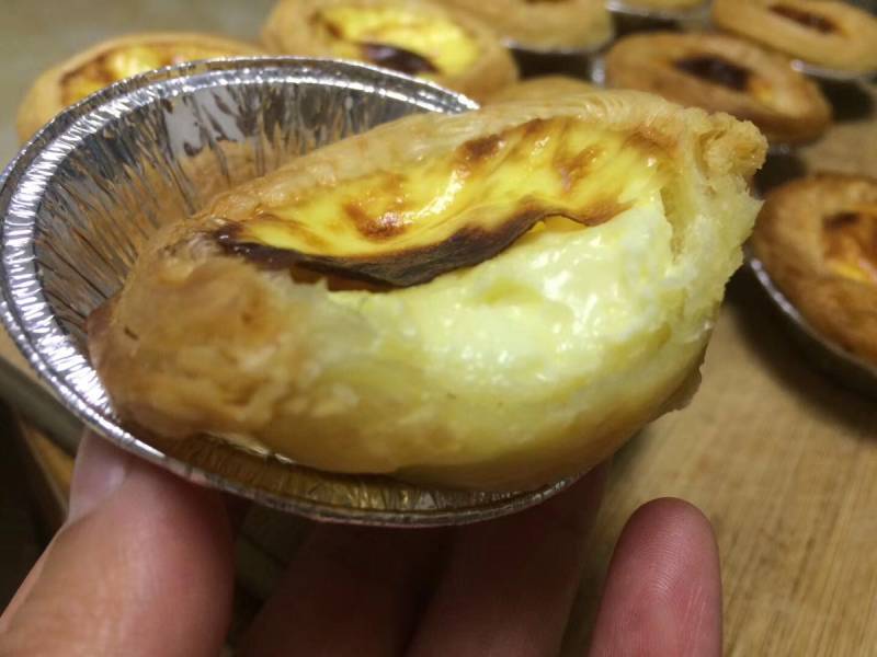 Steps for Making Homemade Egg Tarts