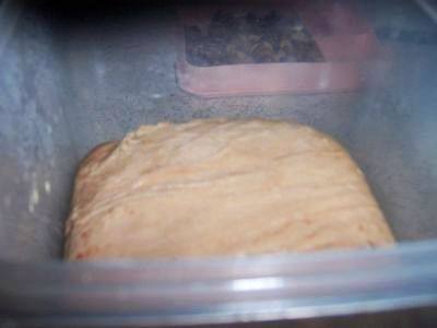 Steps for making Christmas Stollen Bread