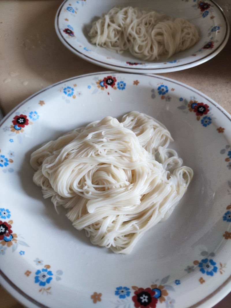 Shrimp Noodle Cooking Steps