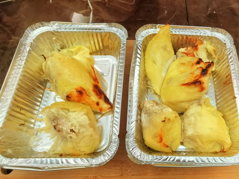 Steps for Grilled Durian